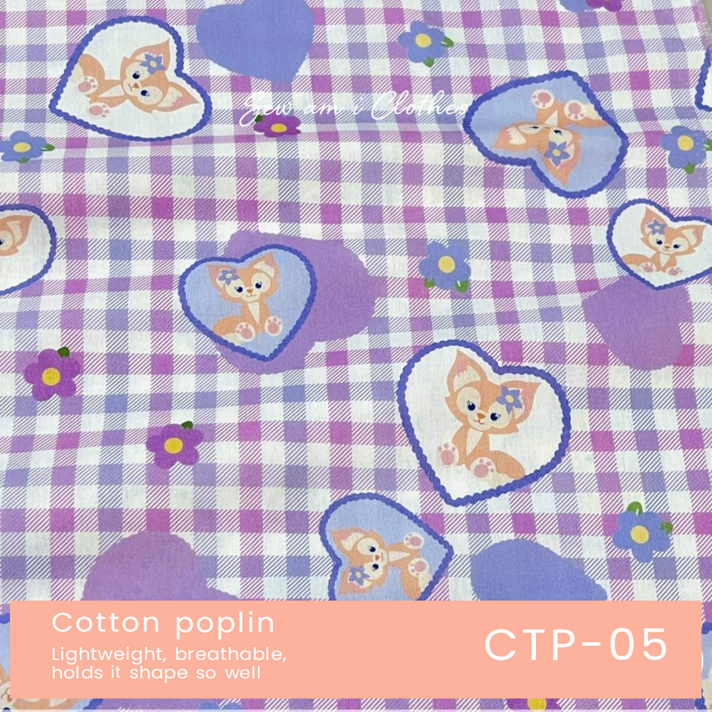 Cotton poplin