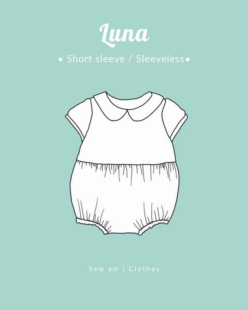 𝐋𝐮𝐧𝐚 𝐫𝐨𝐦𝐩𝐞𝐫 • Short sleeve / Sleeveless versions