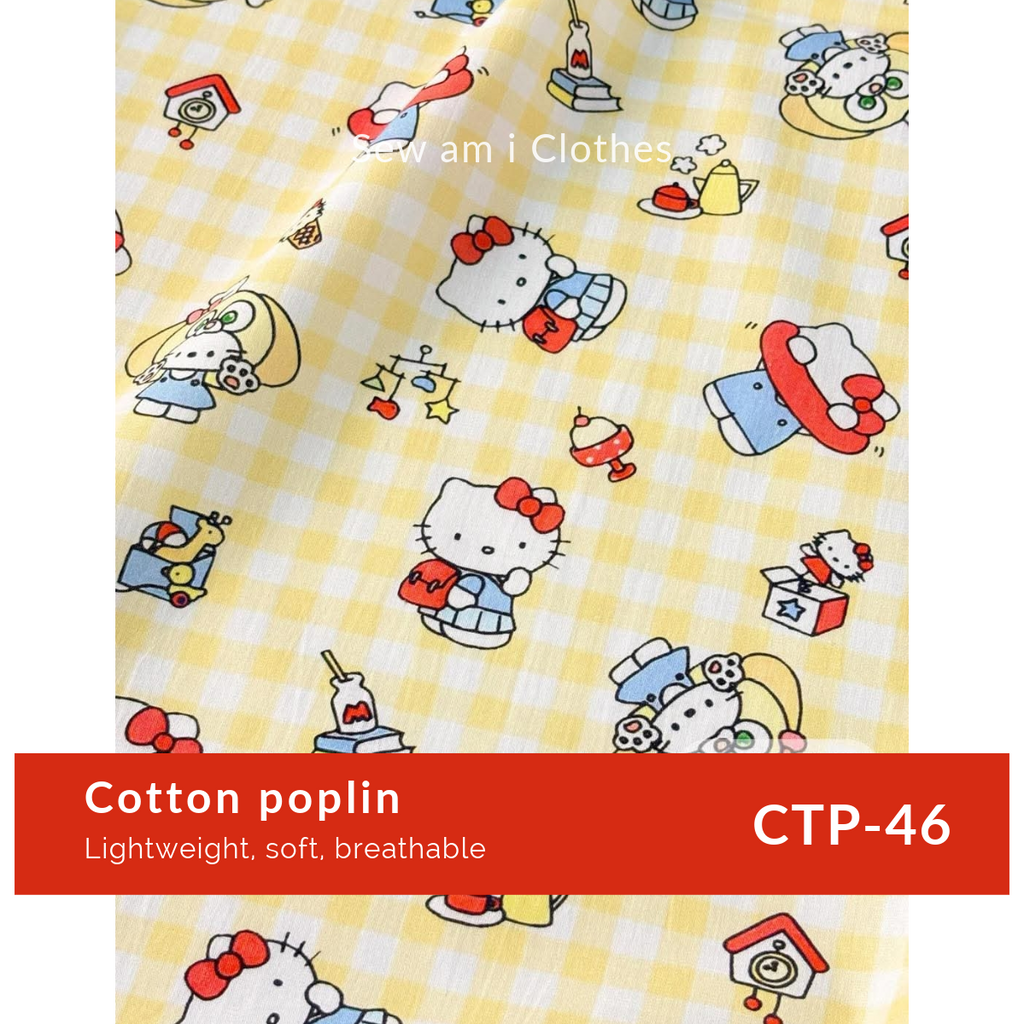 Cotton poplin