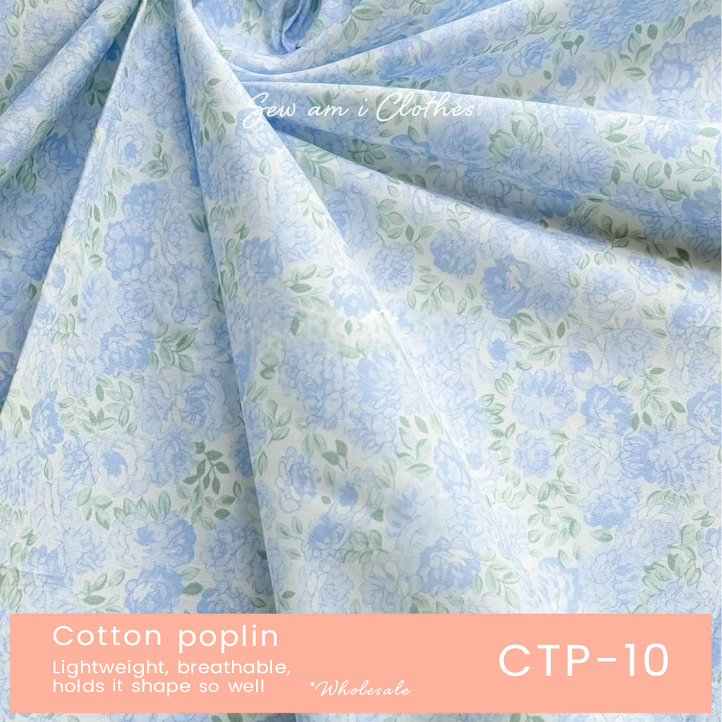 Cotton poplin