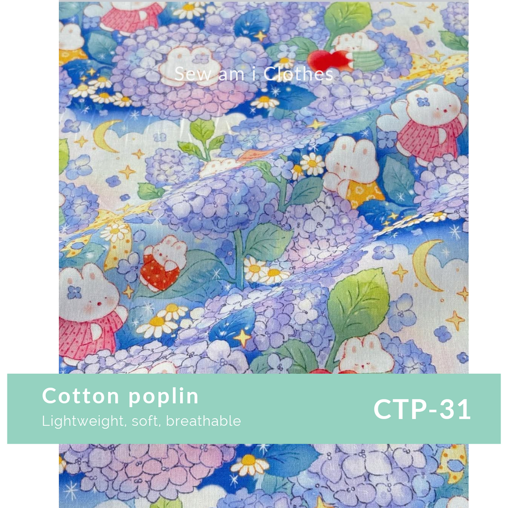 Cotton poplin