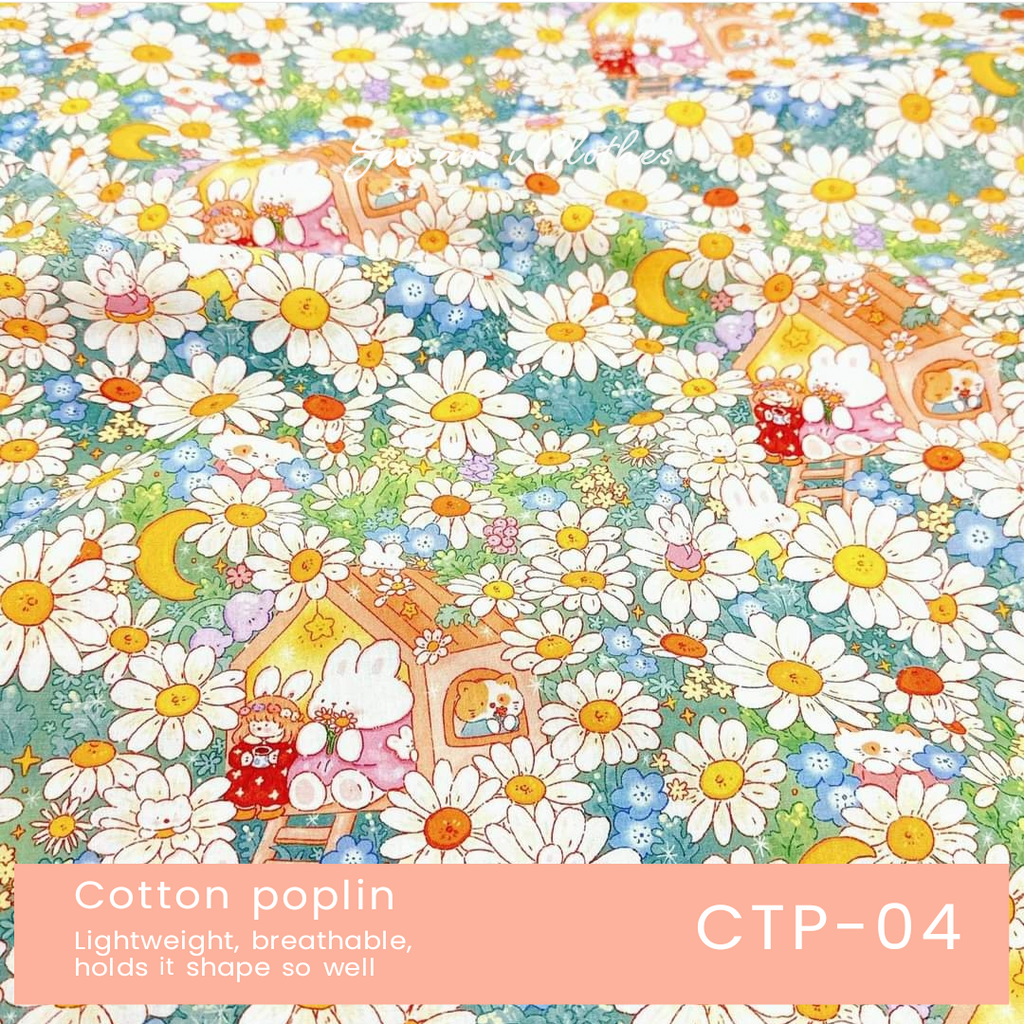 Cotton poplin