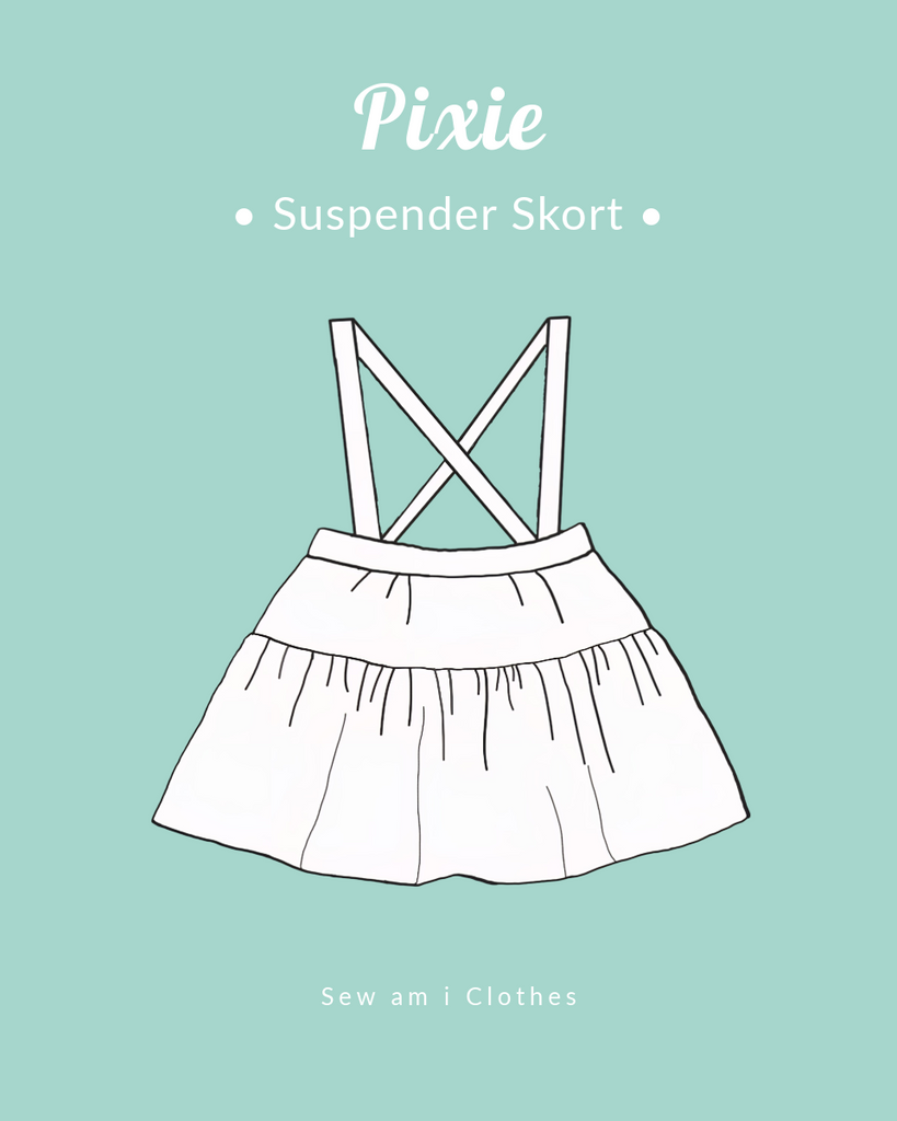 𝐏𝐢𝐱𝐢𝐞 𝐬𝐤𝐨𝐫𝐭 𝐬𝐭𝐲𝐥𝐞 ☆ Bib or SS straps