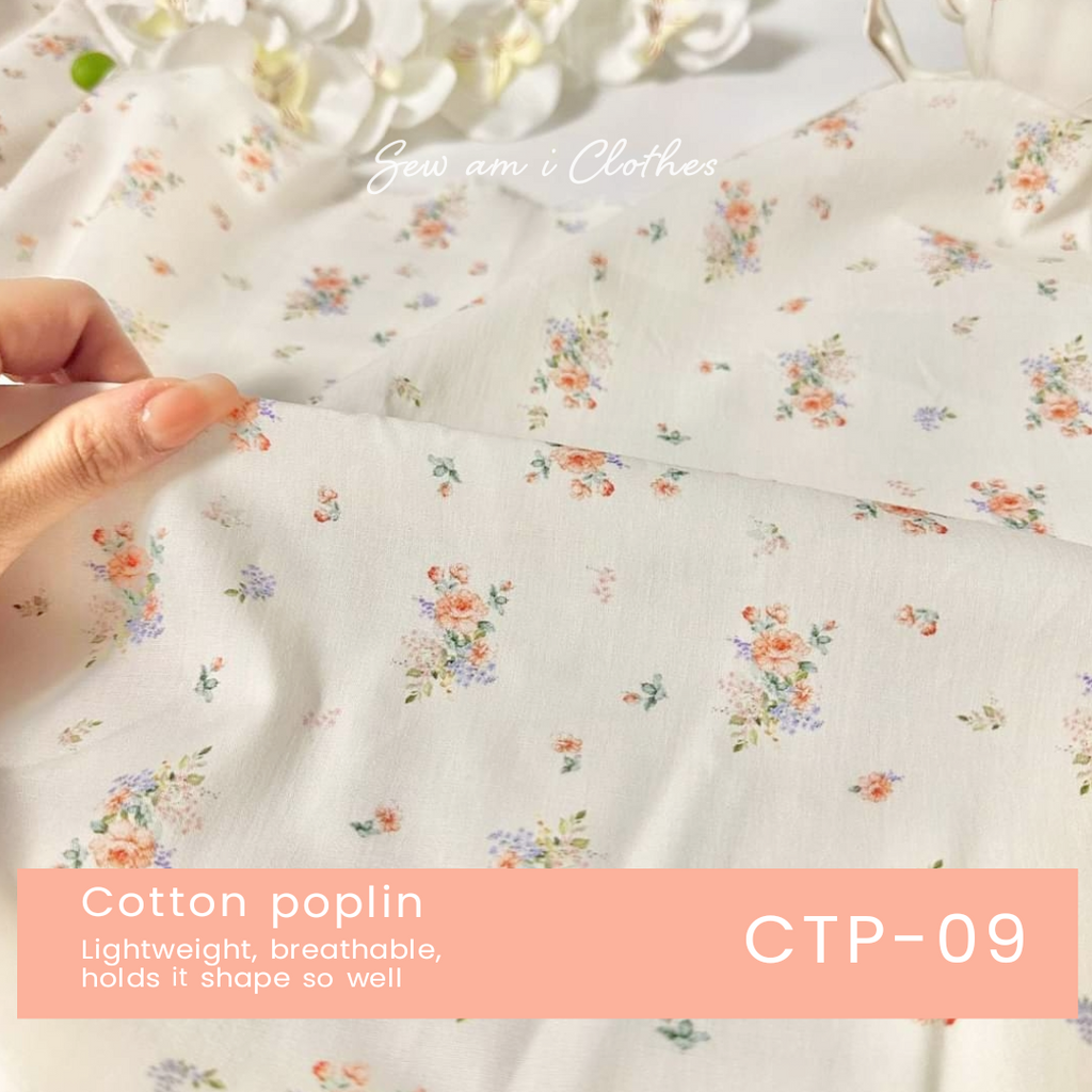 Cotton poplin