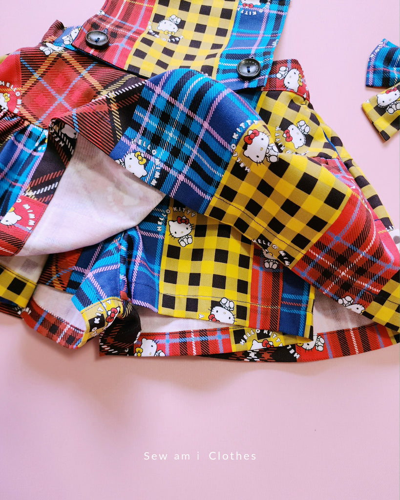 Pixie bib skort ☆ HK Birthday Checks