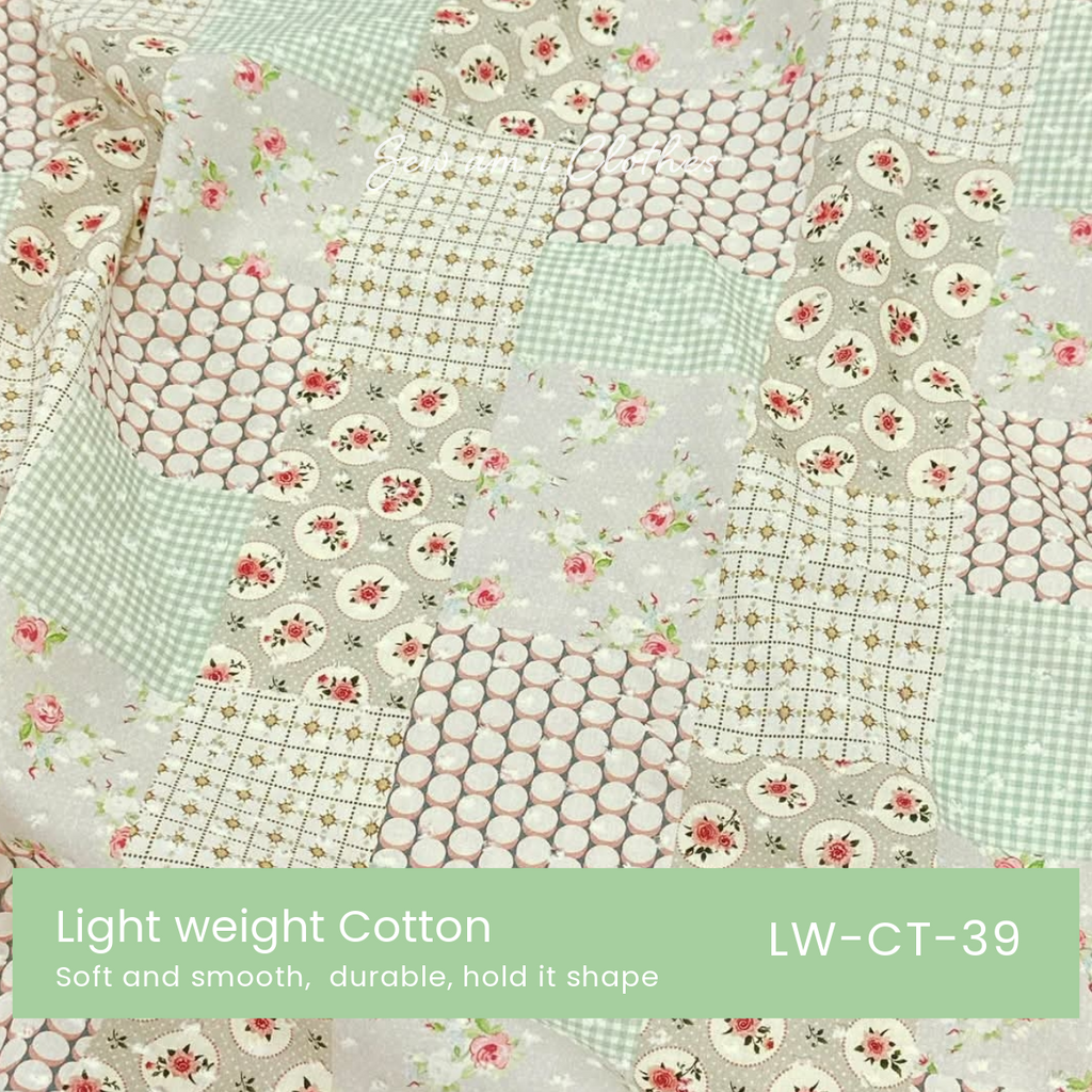 Light weight cotton