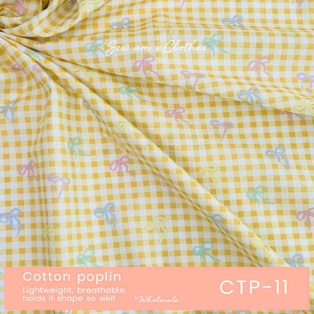 Cotton poplin