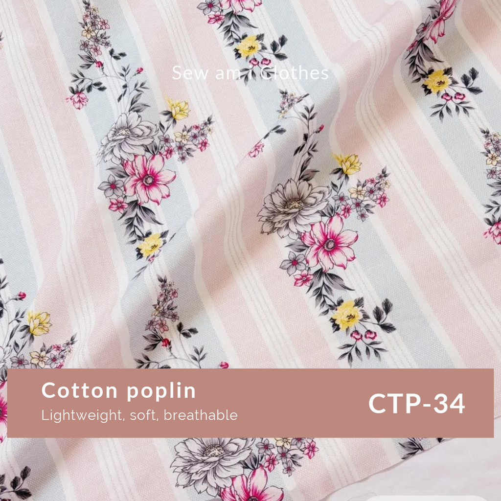 Cotton poplin