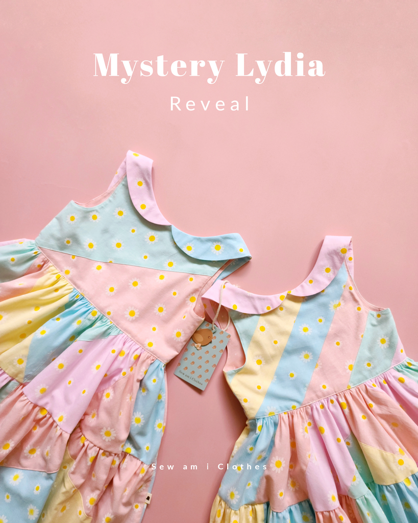 🍒 𝐏𝐑𝐄-𝐎𝐑𝐃𝐄𝐑 Mystery Lydia Dress • Hand patchwork •