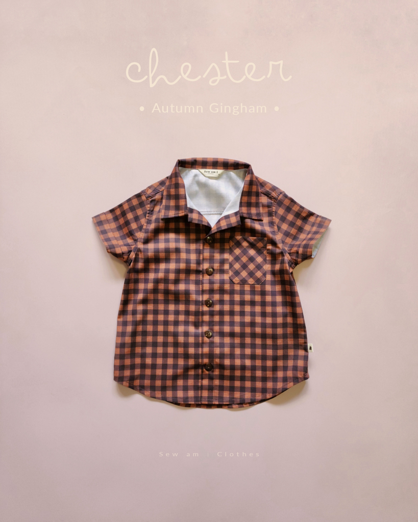 ✿ Chester Shirt • Autumn Gingham ✿