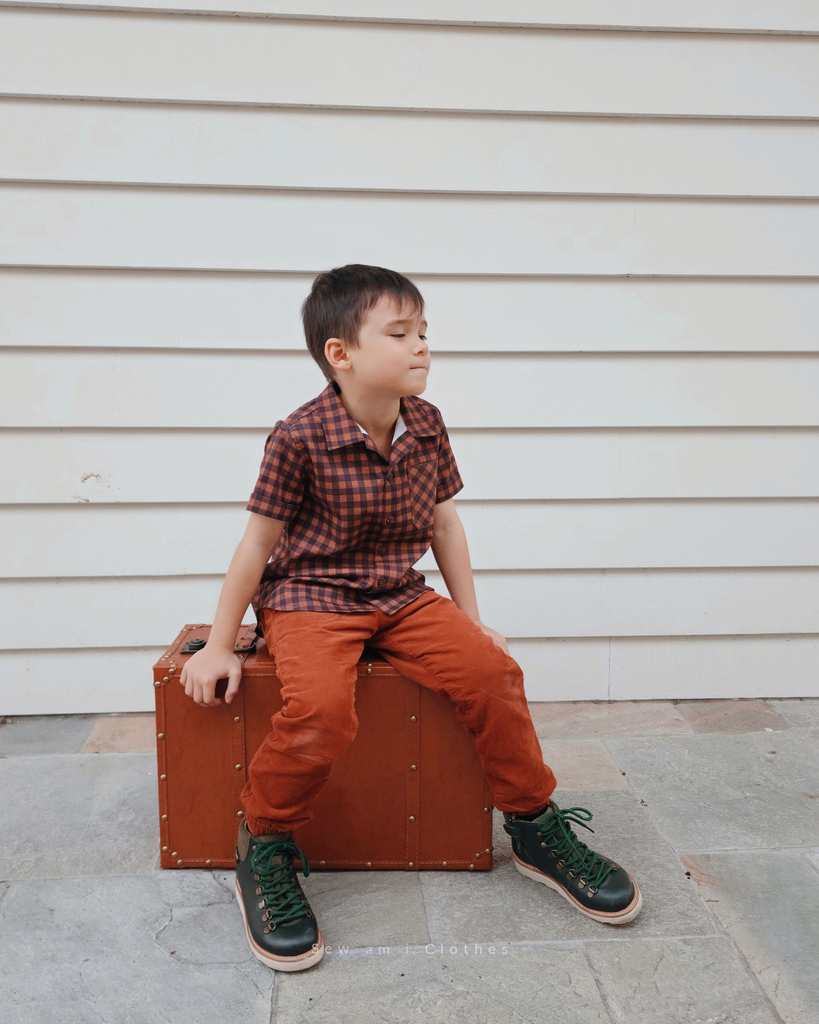 ✿ Chester Shirt • Autumn Gingham ✿
