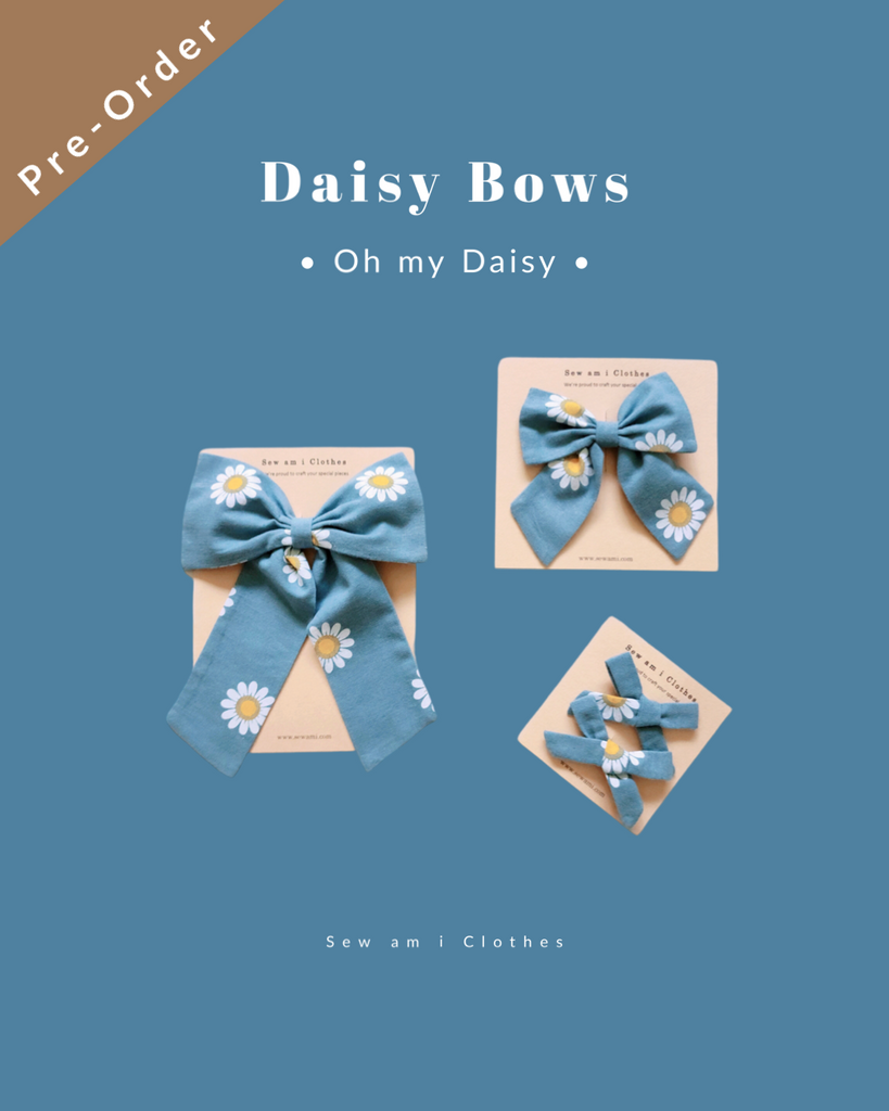 Pre-order ✿ Daisy Bows ✿