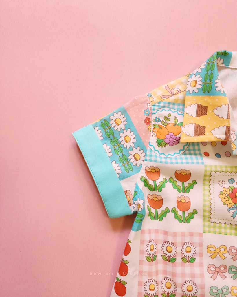 Chester Shirt ✿ Pastel Patchwork