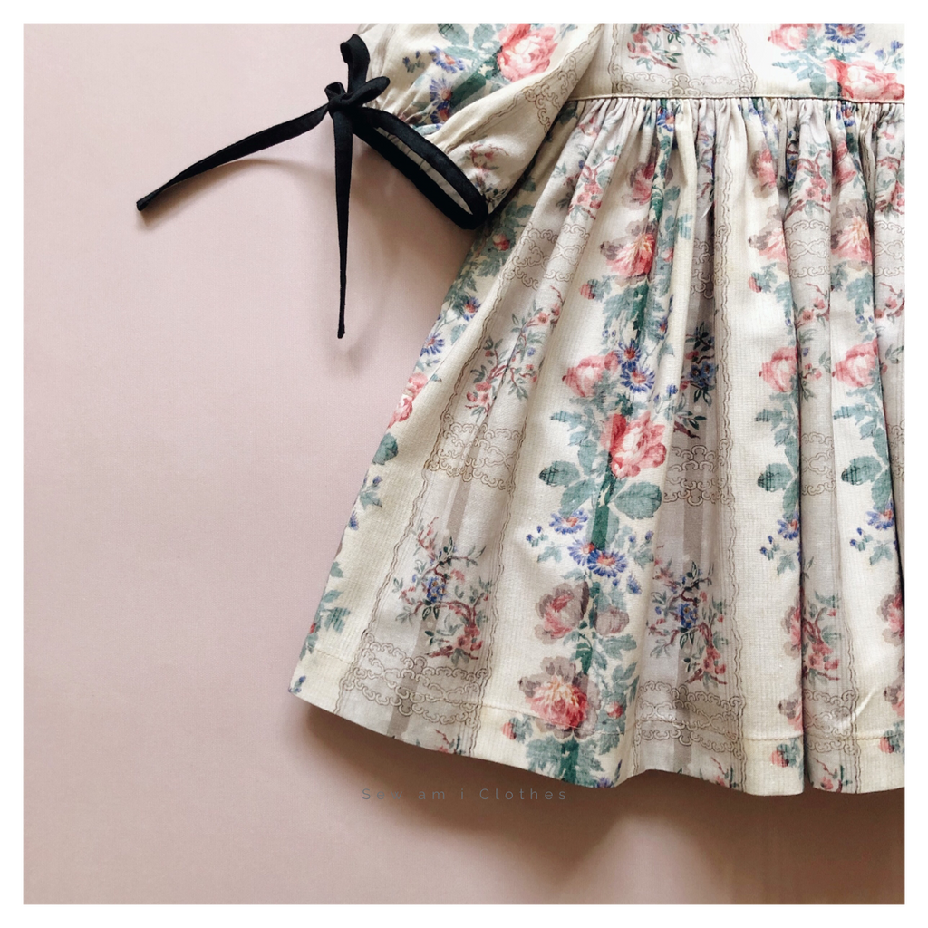 Doreen Dress • Vintage Rose •