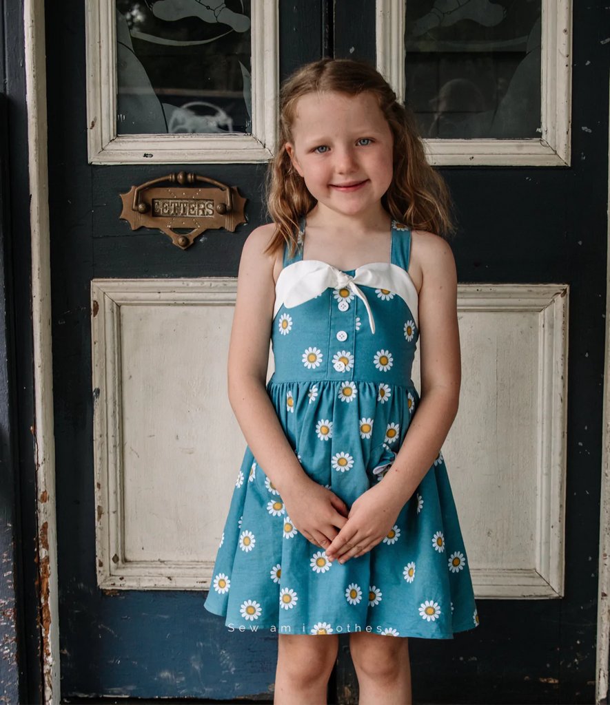 Pre-order ✿ Bella Dress • Knotted Collar ✿