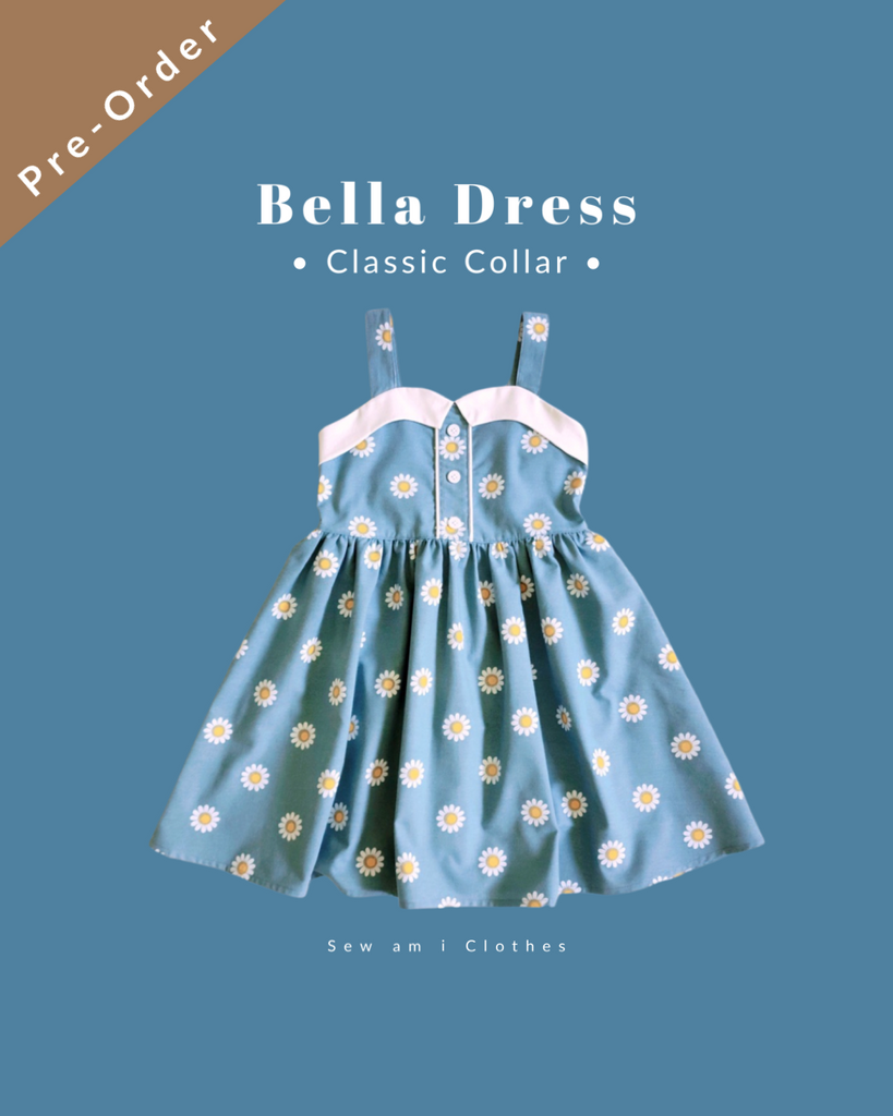 Pre-order ✿ Bella Dress • Classic Collar ✿