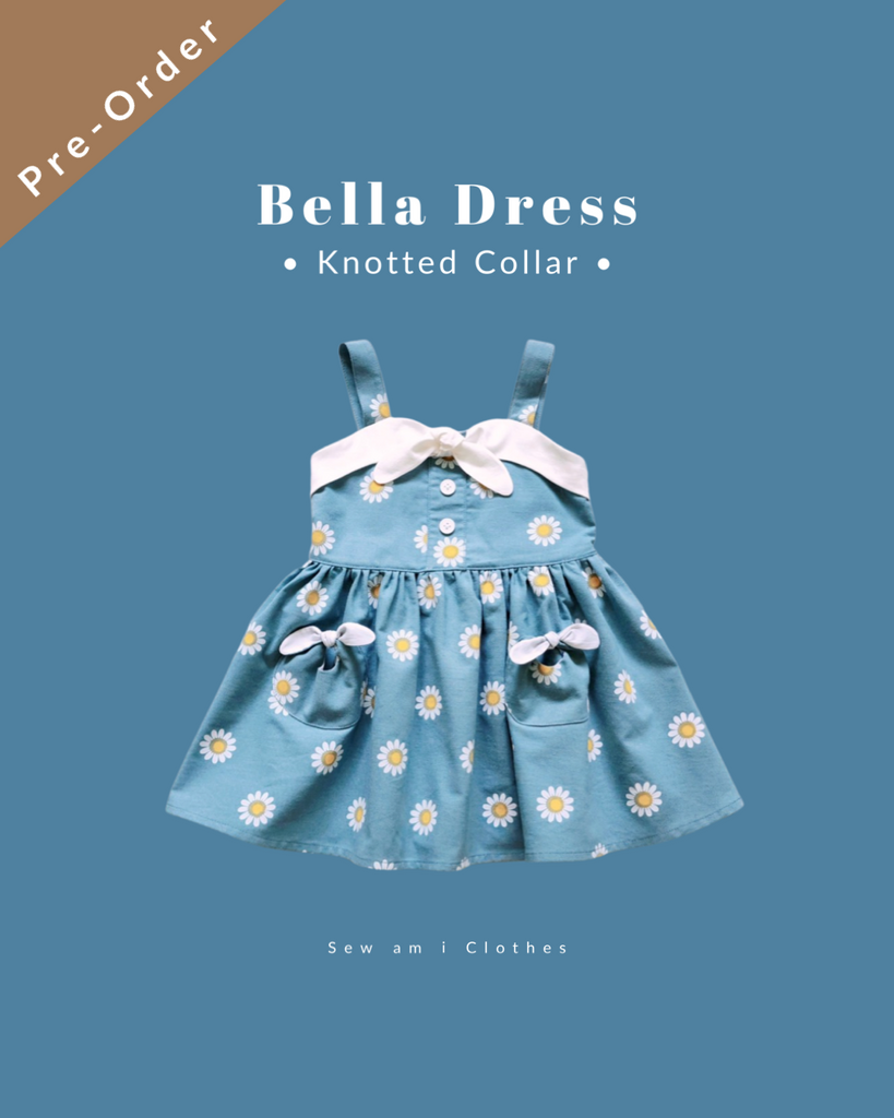 Pre-order ✿ Bella Dress • Knotted Collar ✿