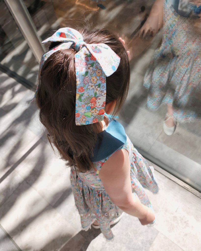 •. HK Apple Garden Tail Bows .•